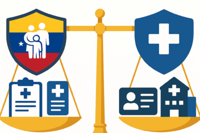 Seguridad social IVSS vs. Seguros Privados HCM ivss vs hcm comparativa